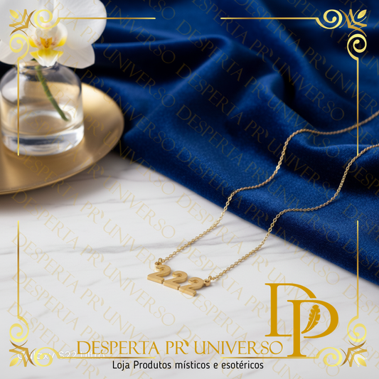 Colar Código Divino – Aço Inoxidável