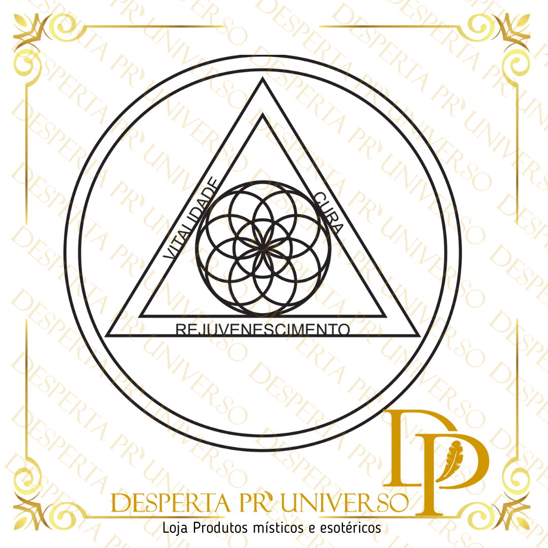 Gráfico Revitalizador de Chakras | Vitalidade, Cura e Rejuvenescimento