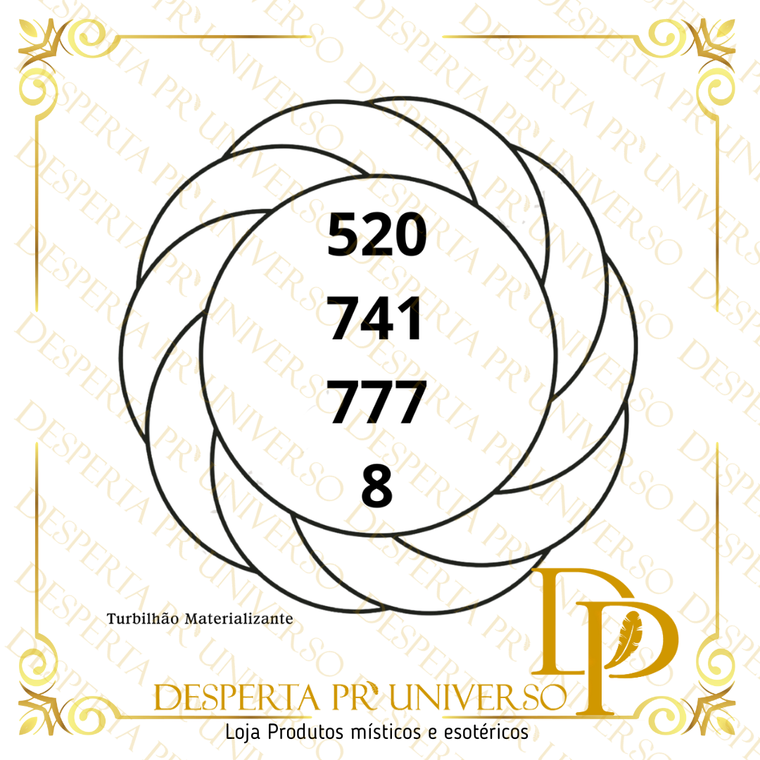 Gráfico Radiônico Turbilhão Materializante