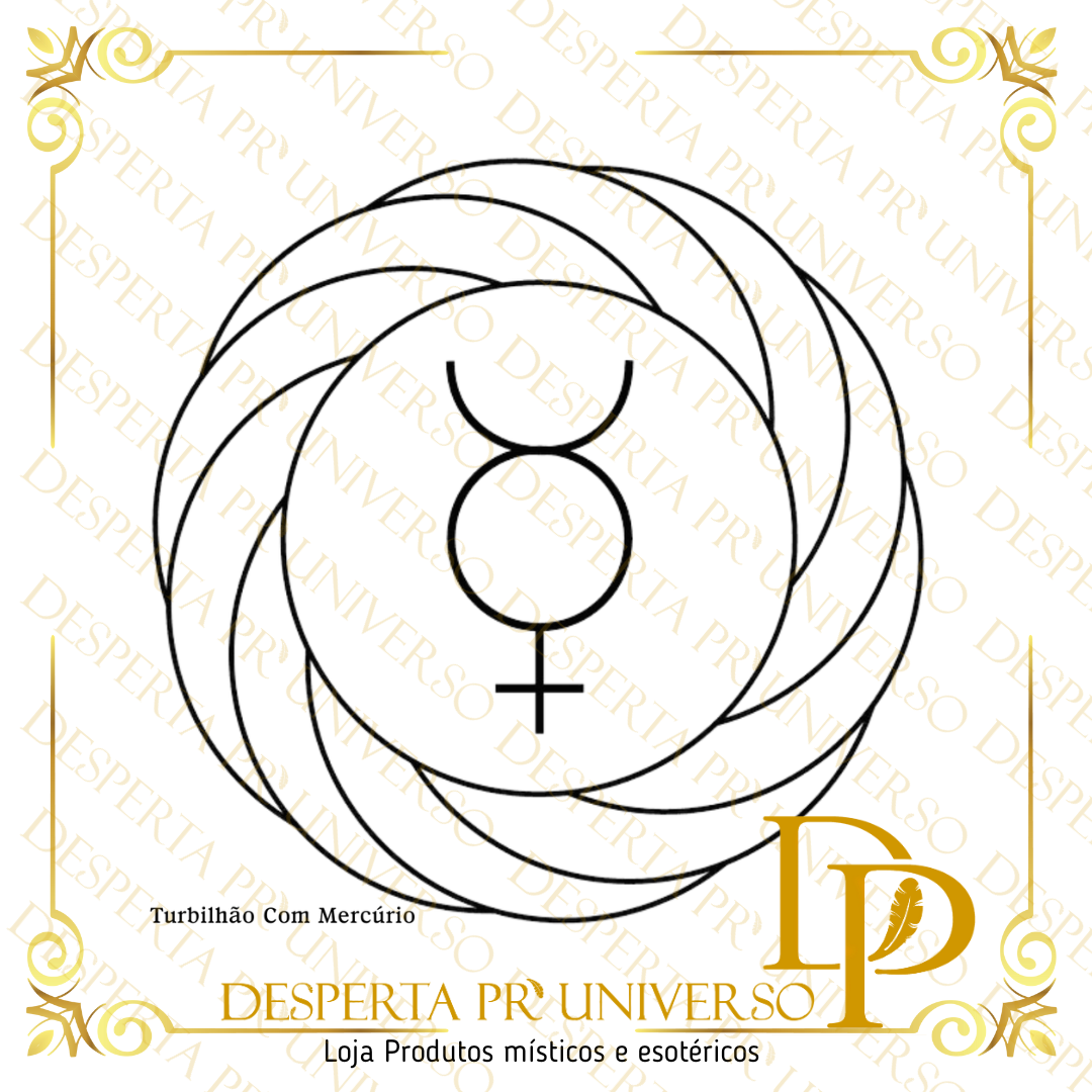 Gráfico Radiônico Turbilhão com Mercúrio