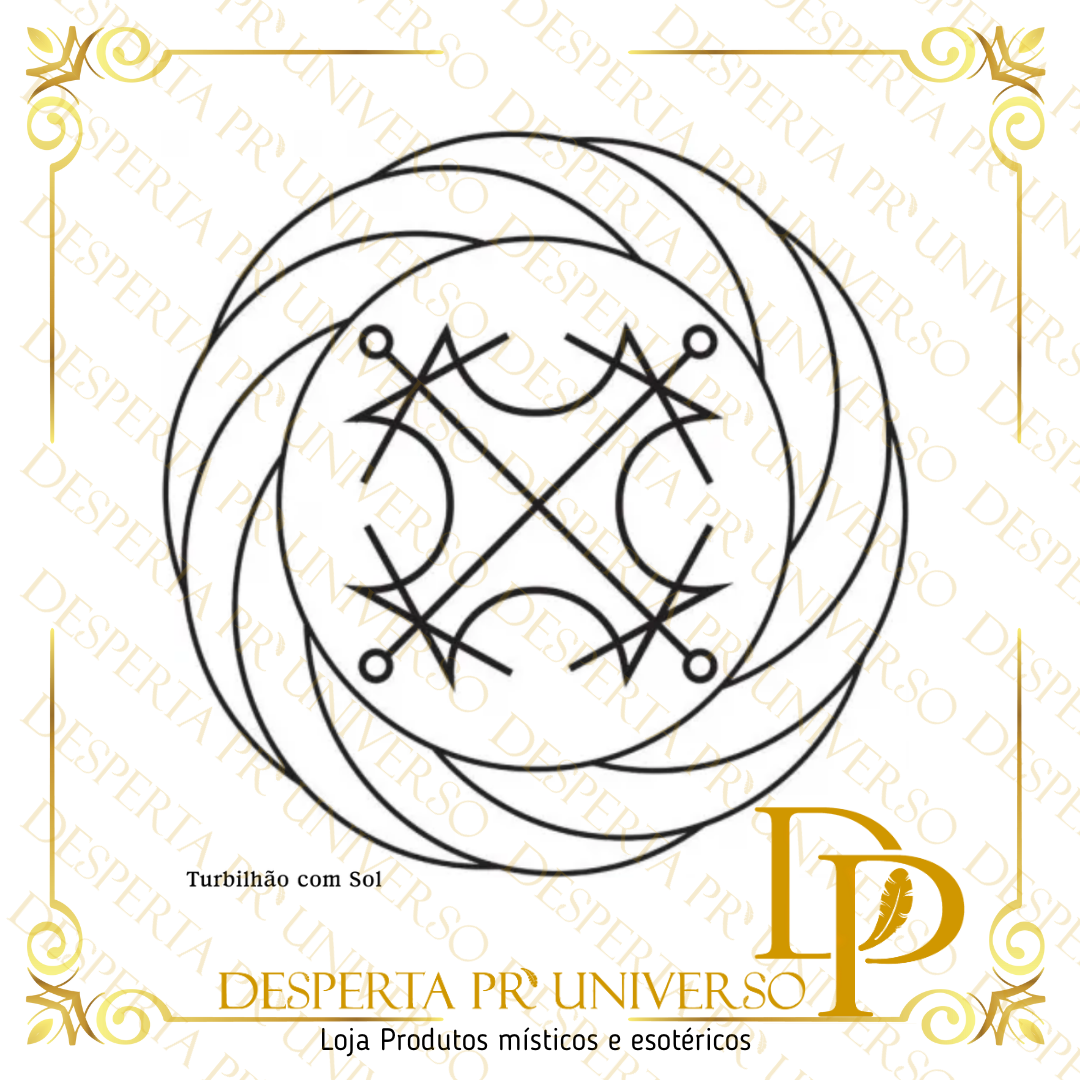 Gráfico Radiônico Turbilhão com Sol