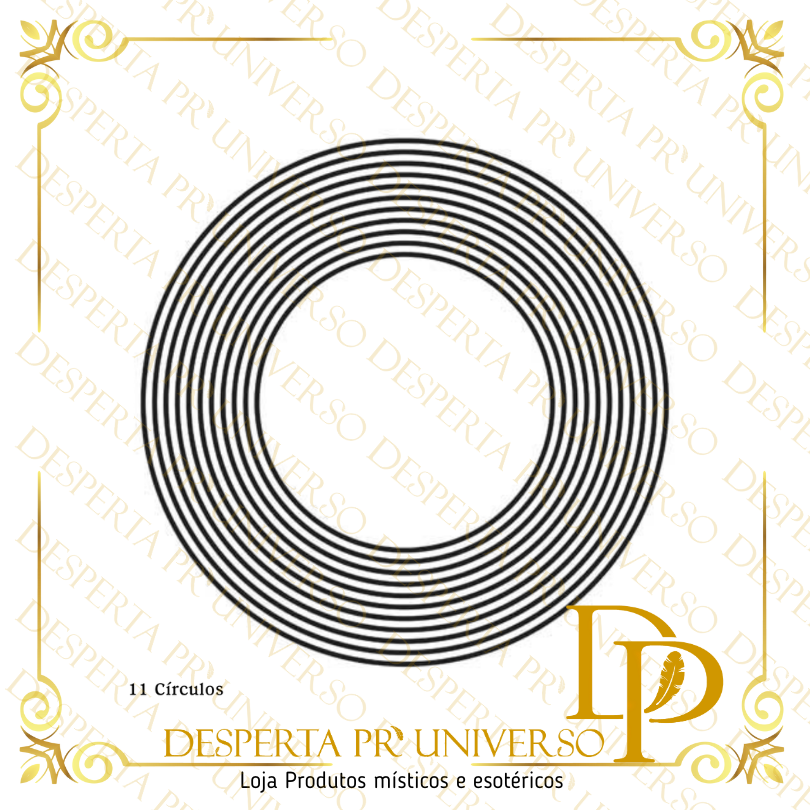 Gráfico Radiônico – 11 Círculos