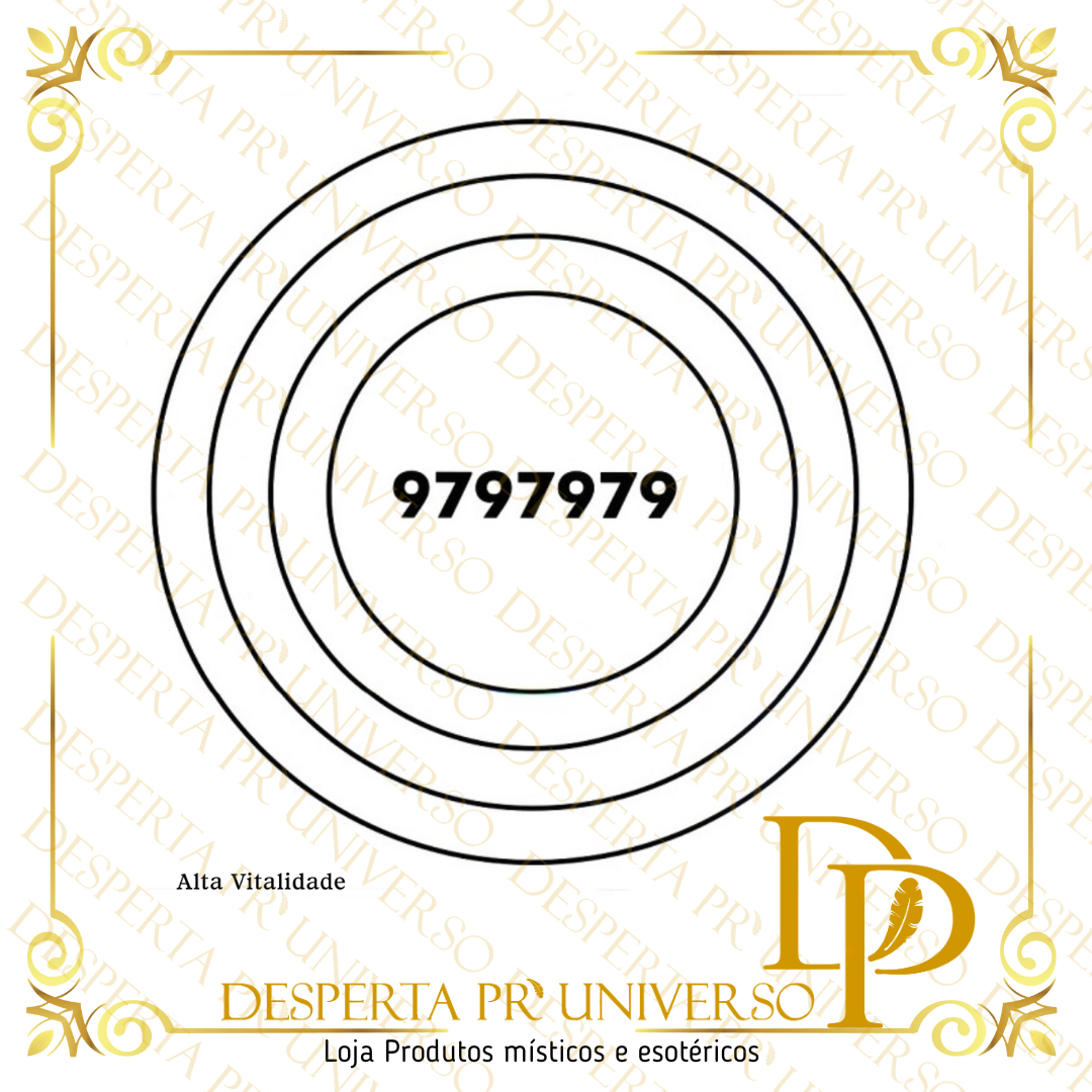 Gráfico Radiônico – Alta Vitalidade