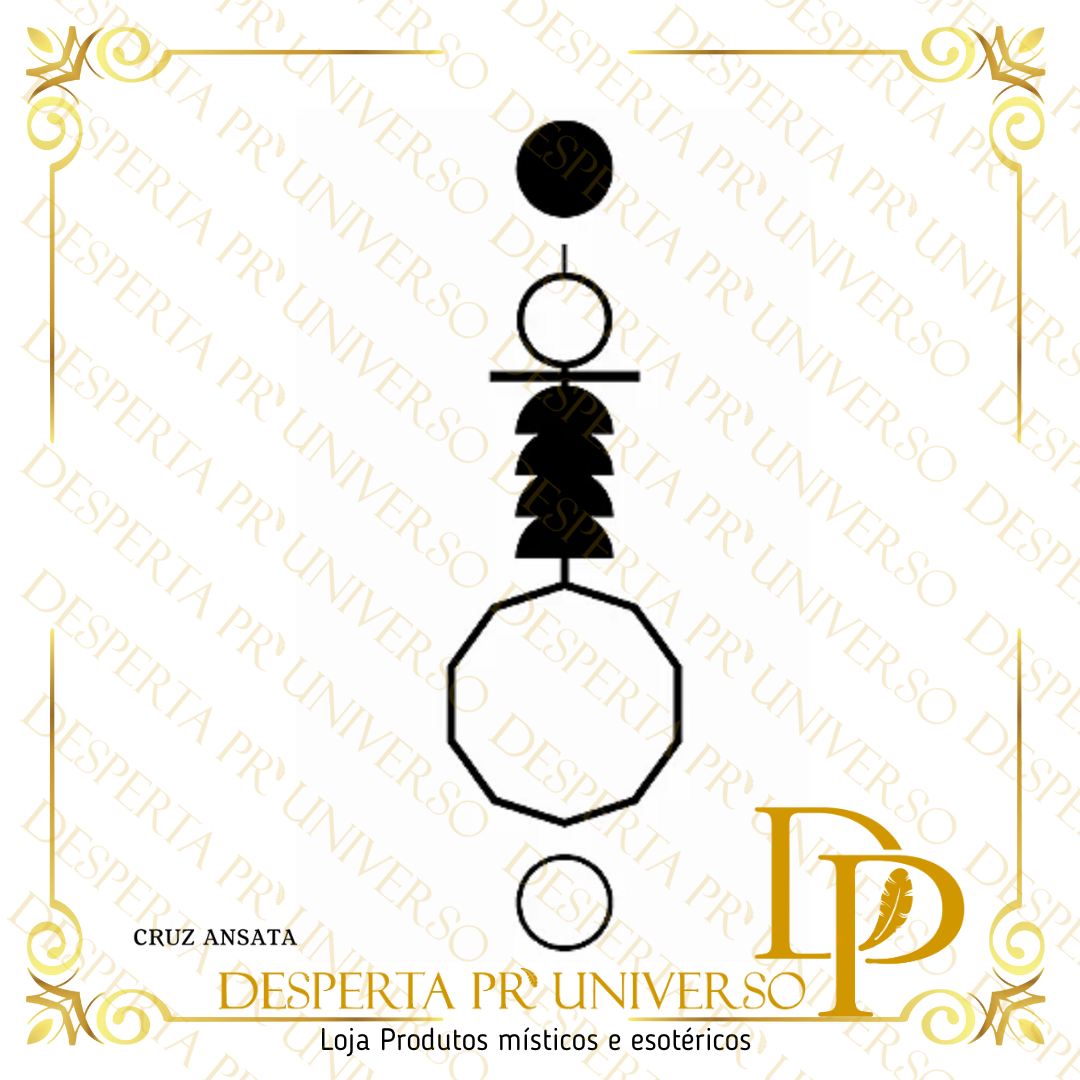 Gráfico Radiônico – Cruz Ansata