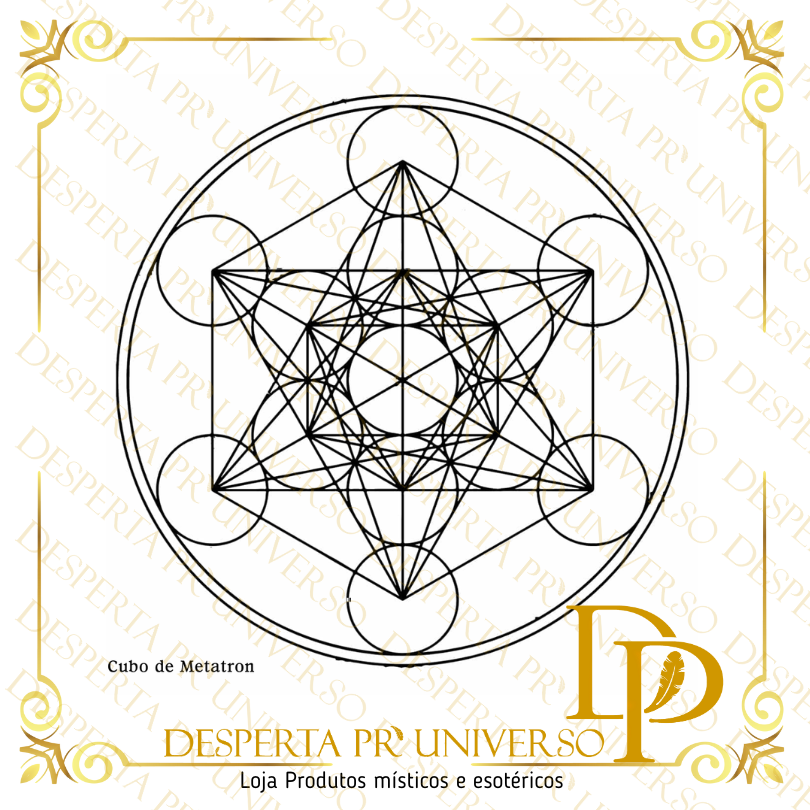 Gráfico Radiônico – Cubo de Metatron