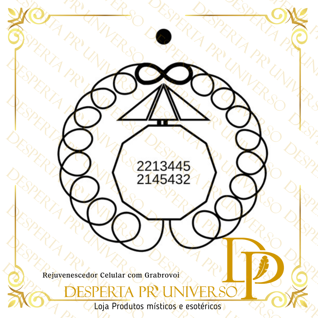 Gráfico Radiônico – Rejuvenescedor Celular com Grabovoi