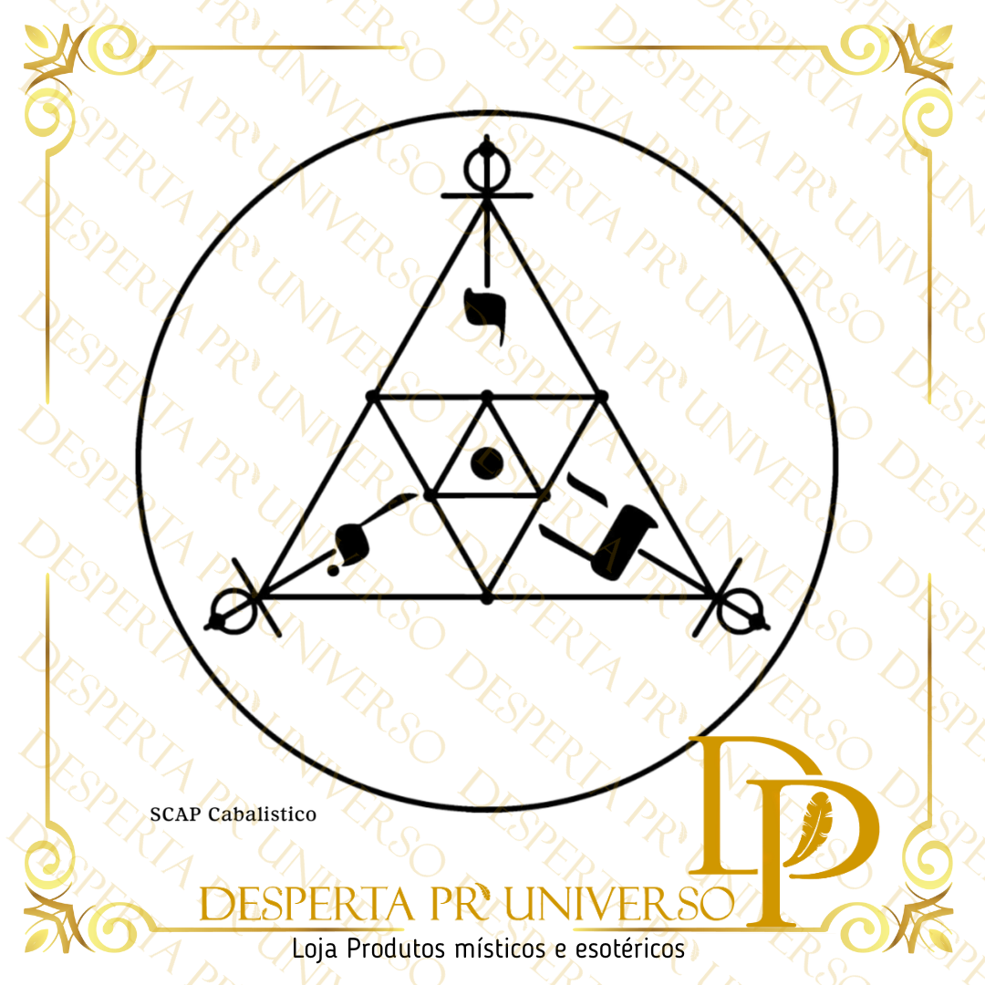 Gráfico Radiônico – SCAP Cabalístico
