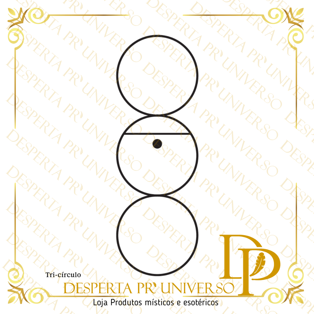 Gráfico Radiônico – Tri-círculo