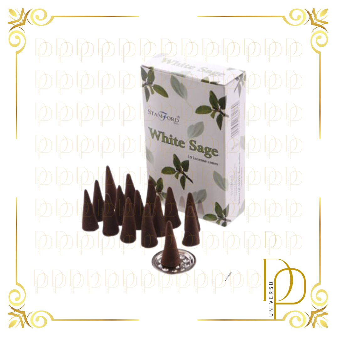 Incenso em Cones - White Sage