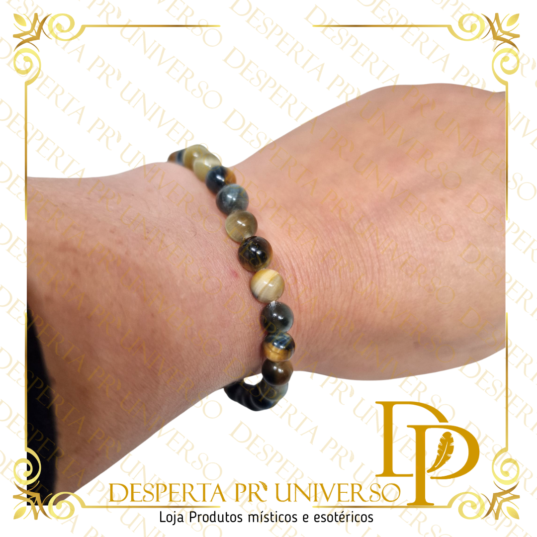 Pulseira de Septária - Bola de 4mm