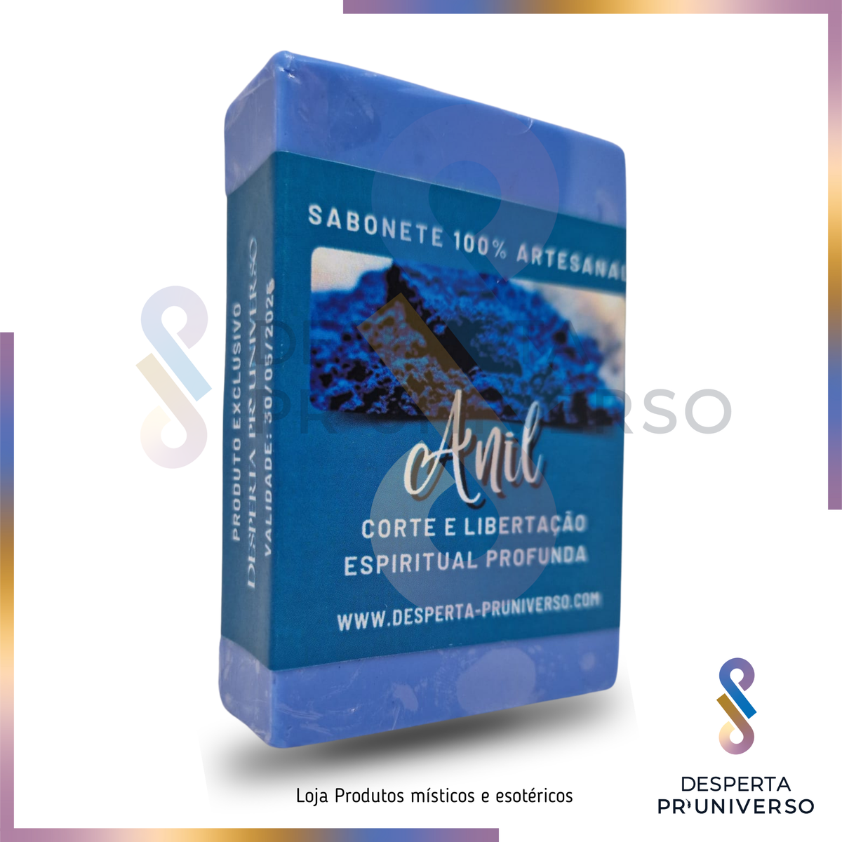 Sabonete Artesanal de Anil