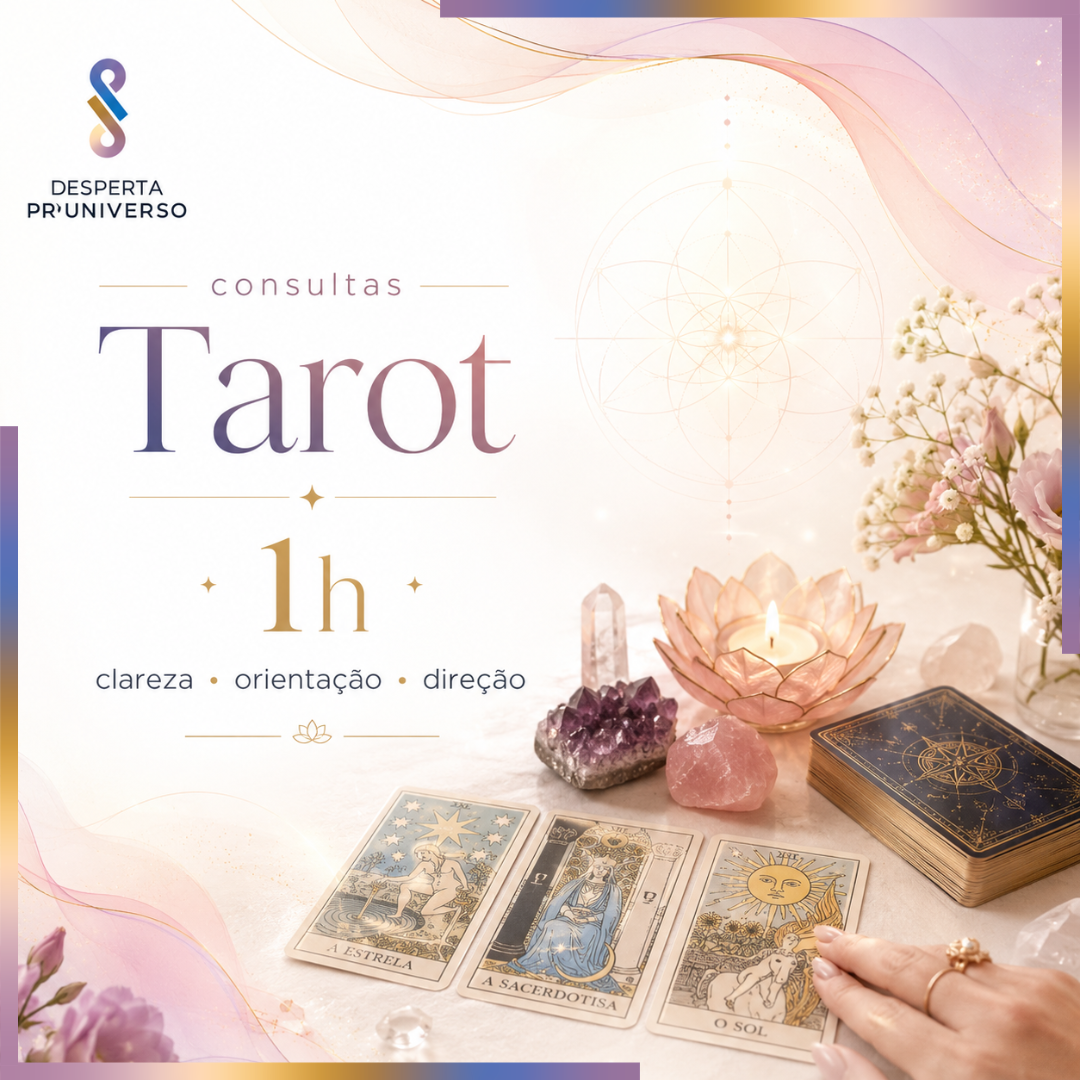 Leitura de Oráculo e Tarot — 1h
