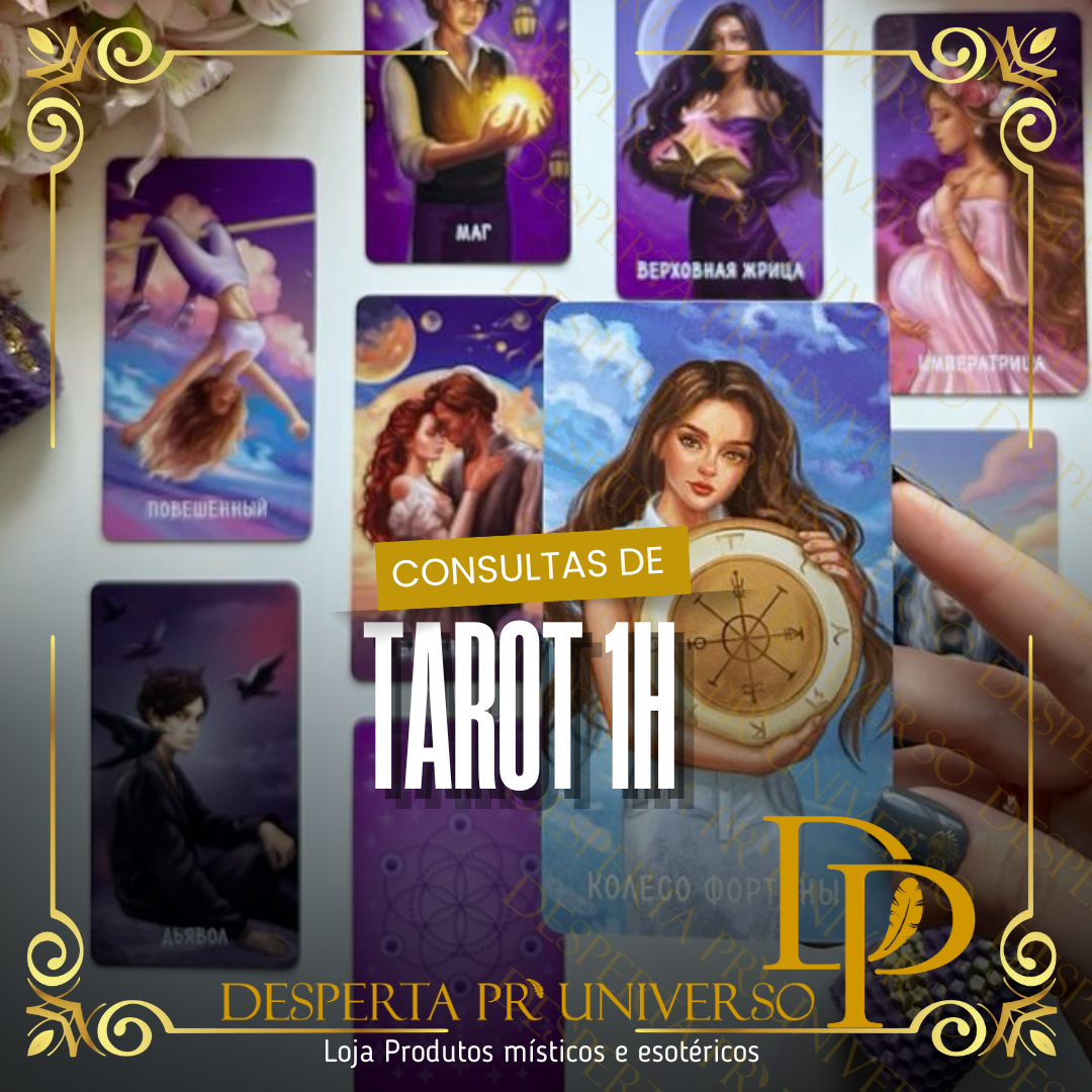 Leitura de Oraculo e Tarot - 1h