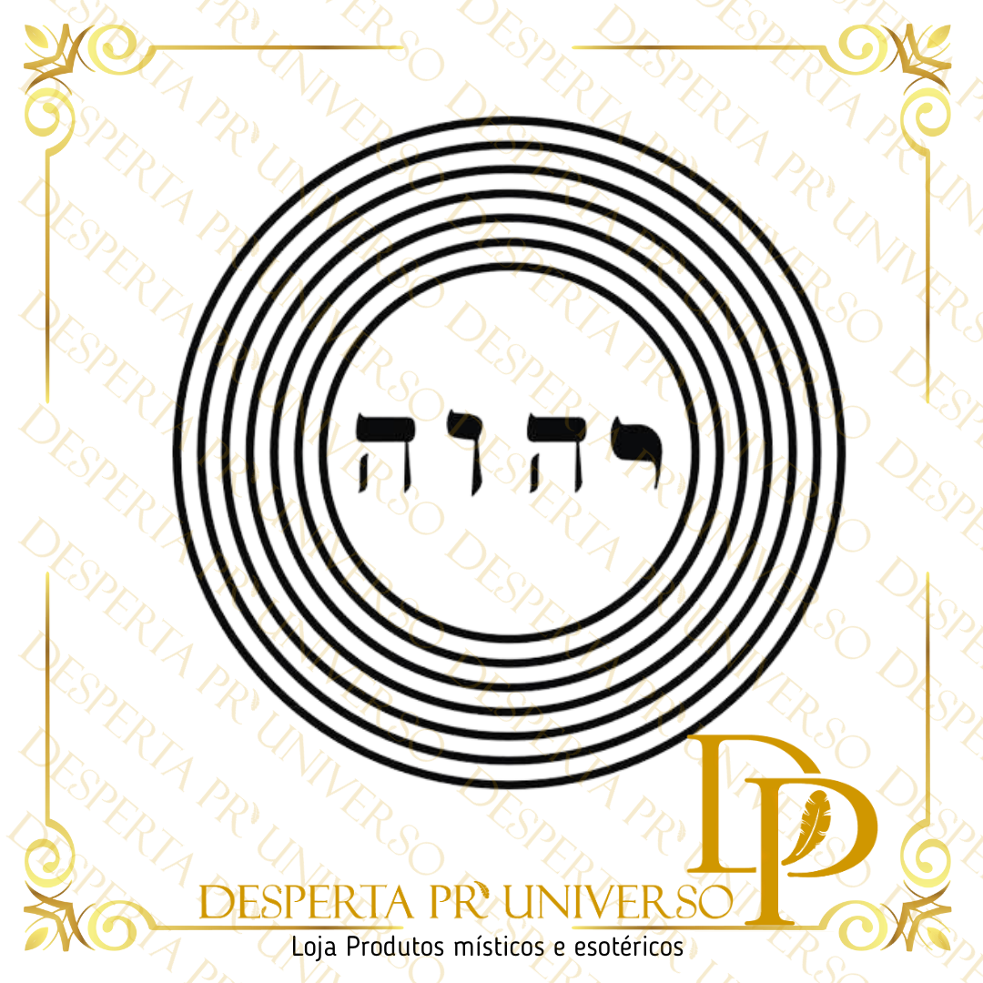 Gráfico Iavê – Círculo Anti-Magia | Escudo de Proteção Espiritual