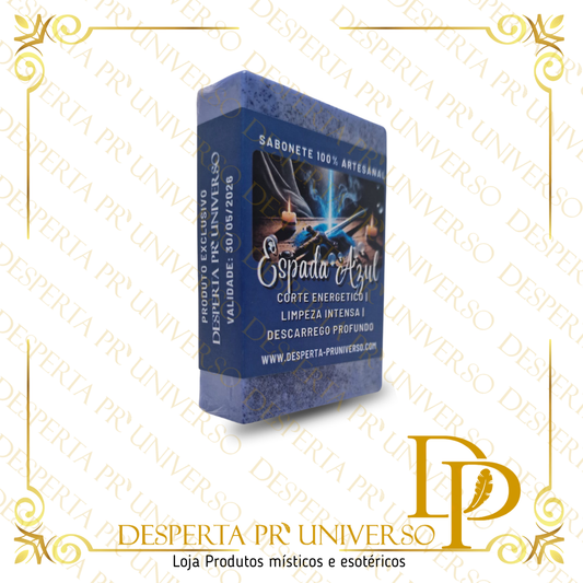 Sabonete Artesanal Espada Azul