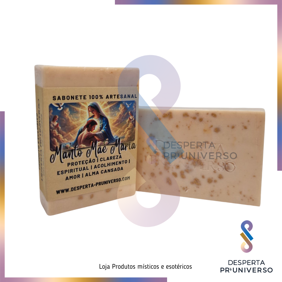 Sabonete Artesanal Manto Mãe Maria
