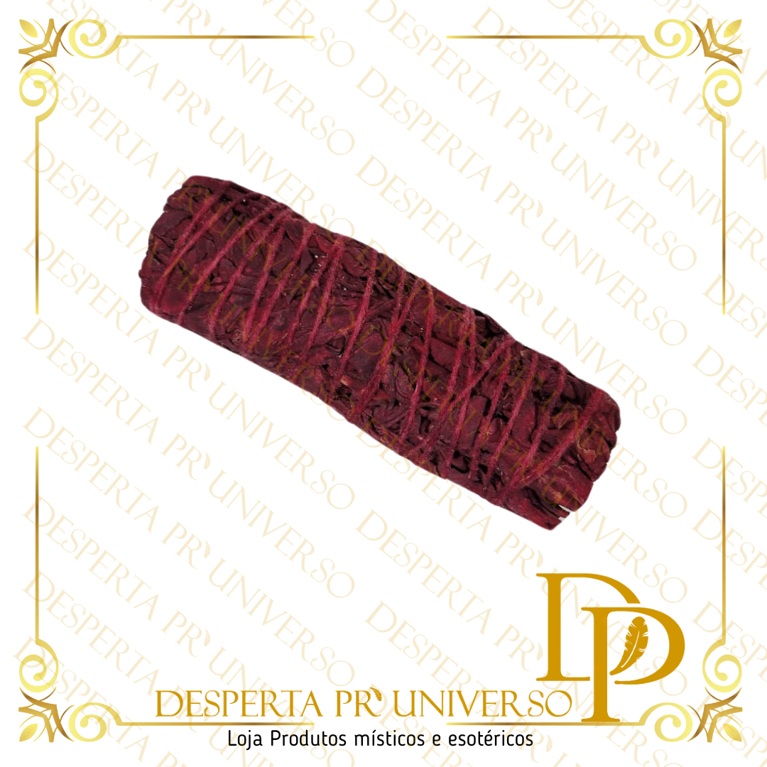 Tocha de Sangue de Dragão – Proteção, Poder e Purificação Espiritual 12 cm