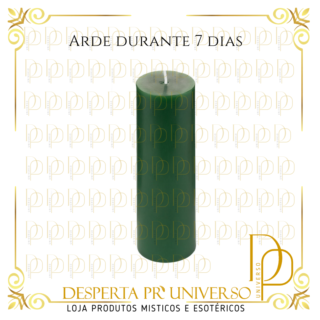 Vela Votiva 7 Dias - Verde