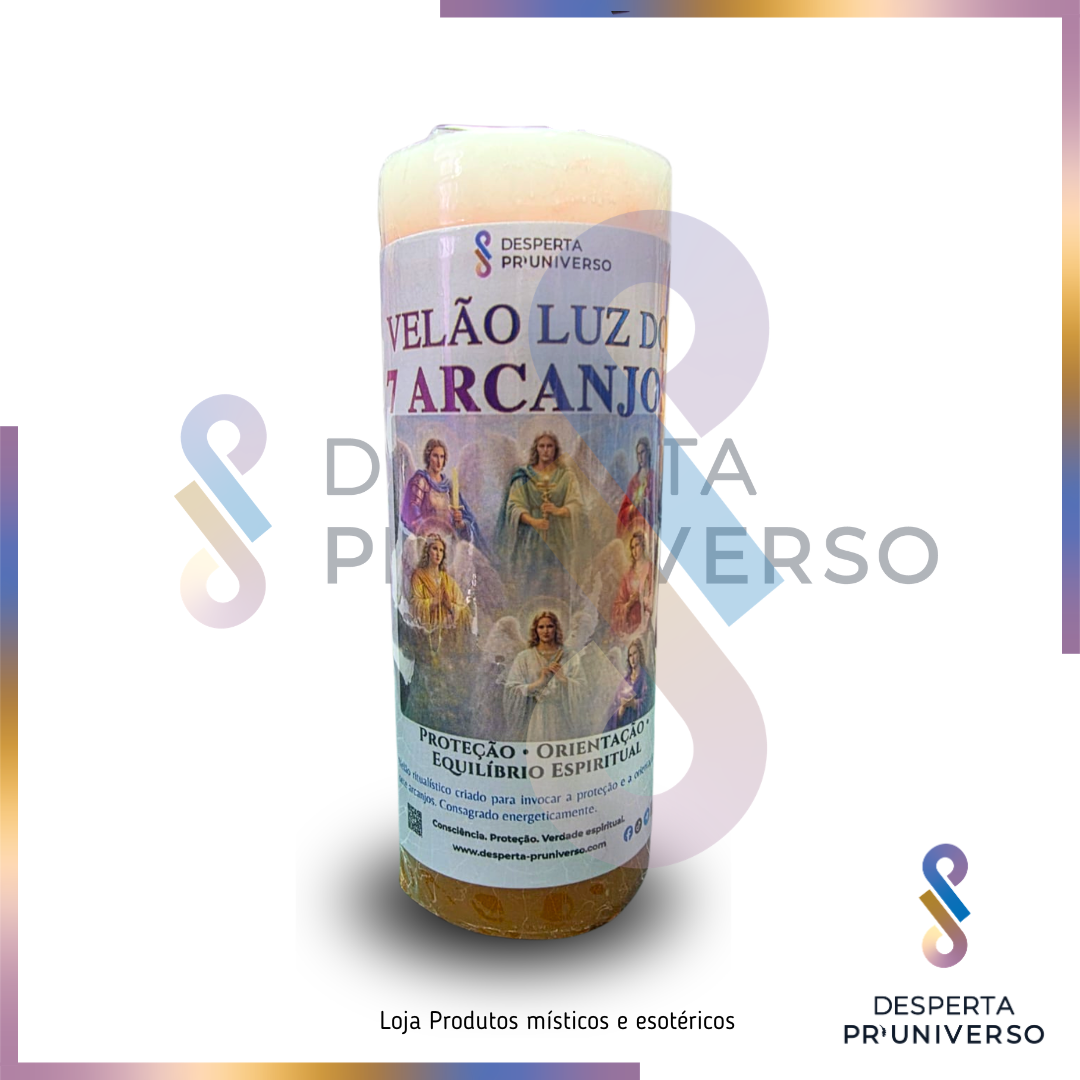 Velão Luz dos 7 Arcanjos — Proteção, Orientação e Equilíbrio Espiritual