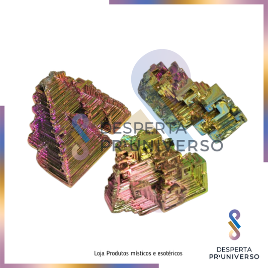 Bismuto Cristalizado — Transformação | Mudança | Clareza Mental