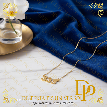 Colar Código Divino  – Aço Inoxidável