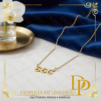 Colar Código Divino  – Aço Inoxidável