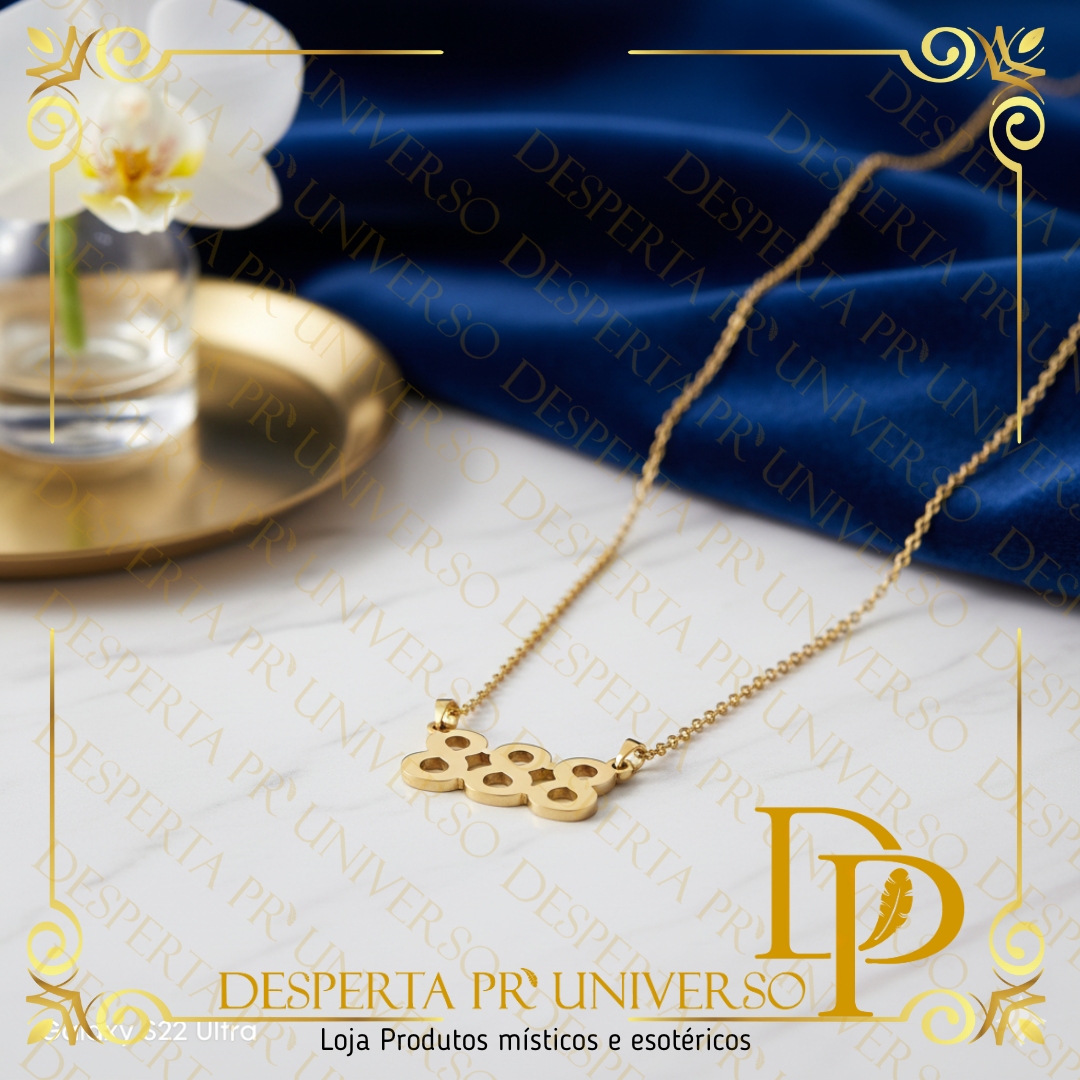 Colar Código Divino  – Aço Inoxidável