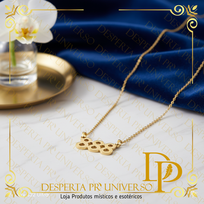 Colar Código Divino  – Aço Inoxidável