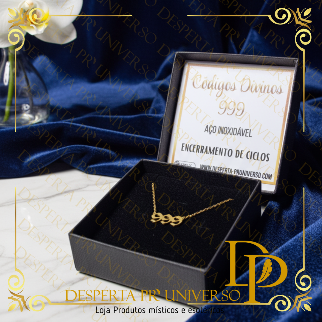 Colar Código Divino  – Aço Inoxidável