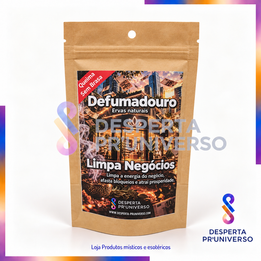 Defumadouro Limpa Negócios - Limpa Bloqueios e Atrai Prosperidade 💼💰