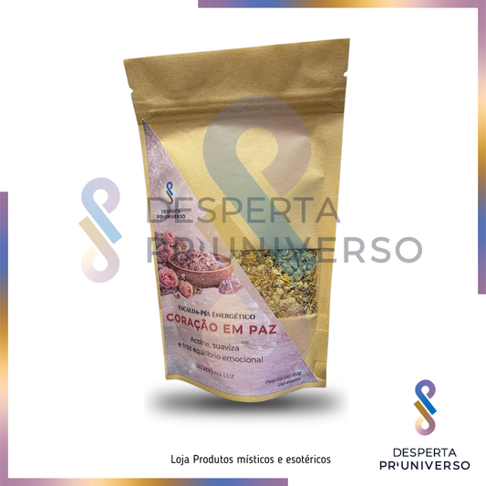 Escalda-Pés Coração em Paz