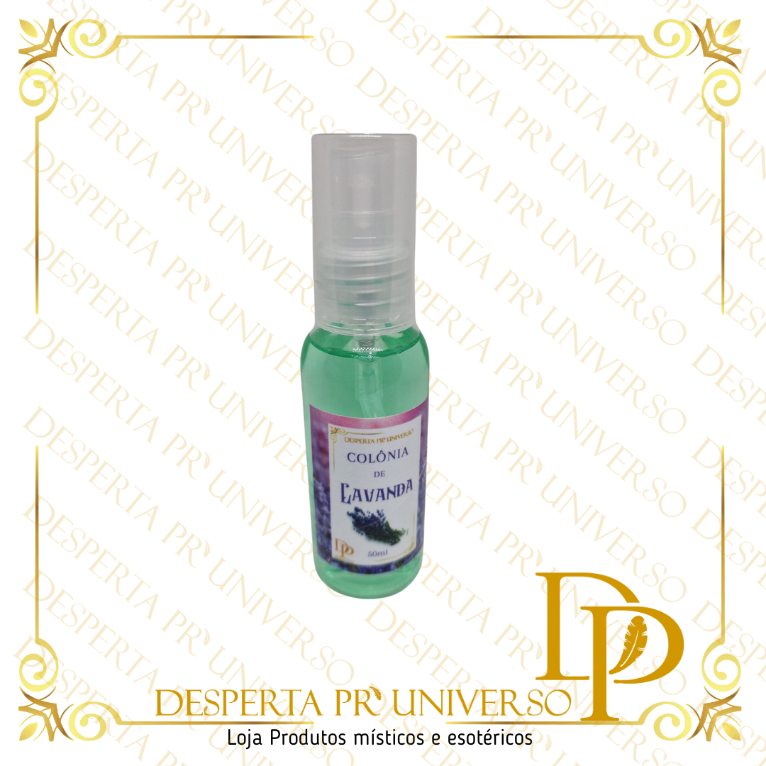 Àgua Colônia de Lavanda – Harmonia e Tranquilidade em Spray