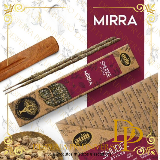 Incenso Aum Organico 25g Mirra