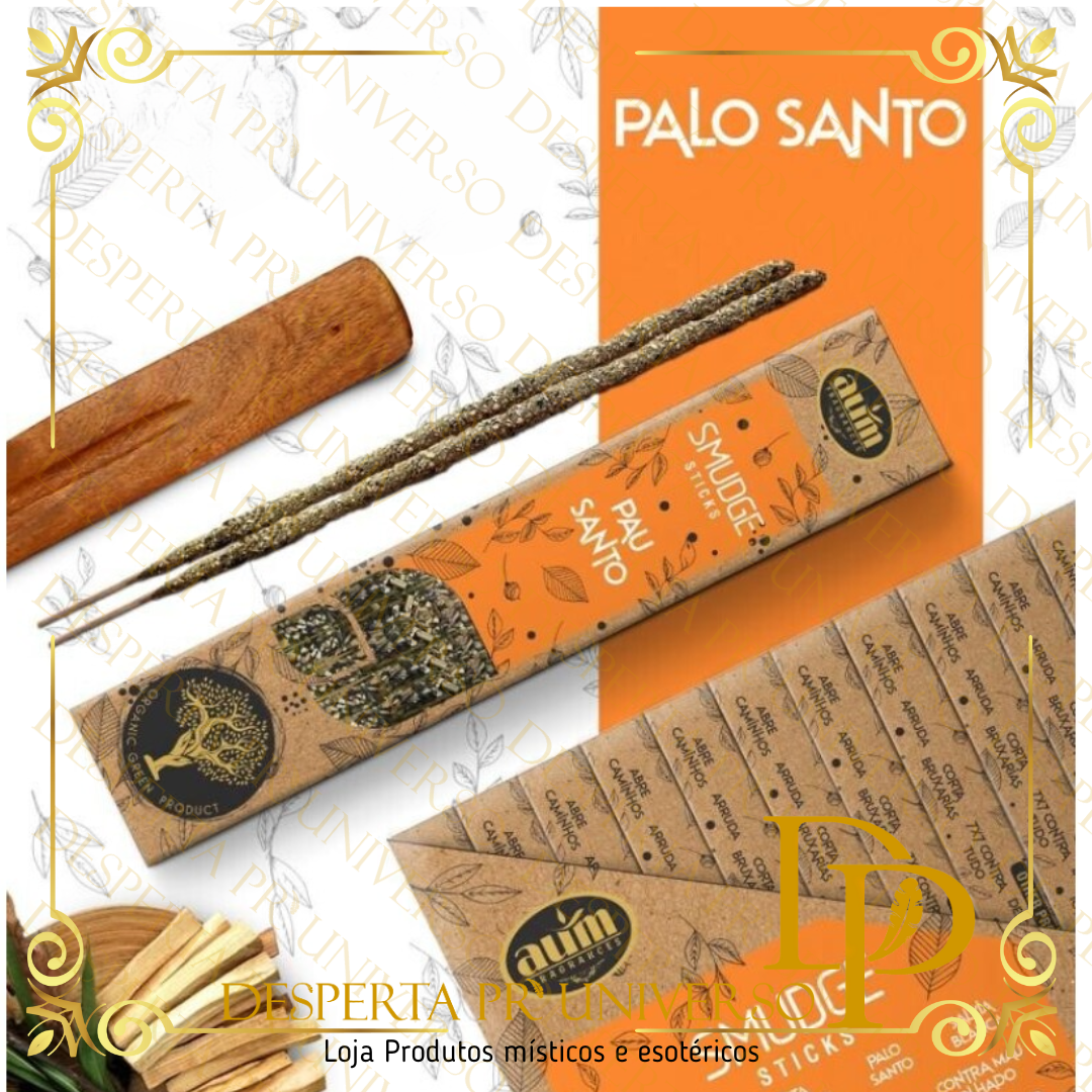 Incenso  Aum Organico 25g Pau Santo