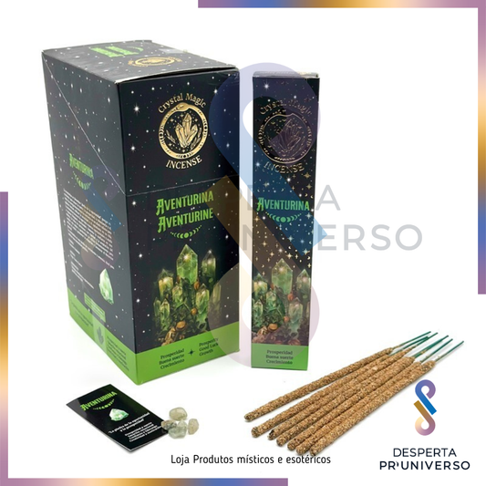 Incenso Mágico Cristais – Aventurina