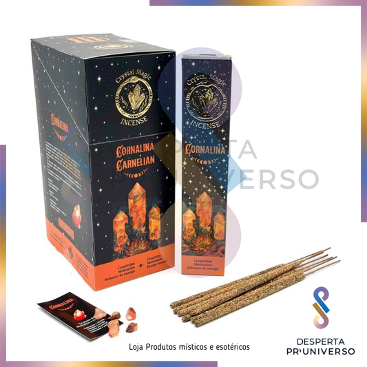 Incenso Mágico Cristais – Cornalina
