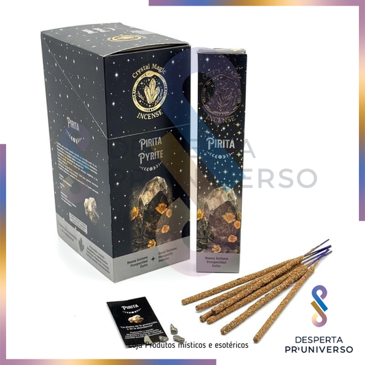 Incenso Mágico Cristais – Pirite