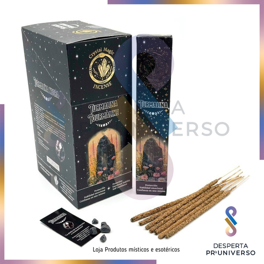 Incenso Mágico Cristais – Turmalina Negra