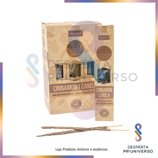 Incenso Orgânico Canela – Organic Garden | Nandita