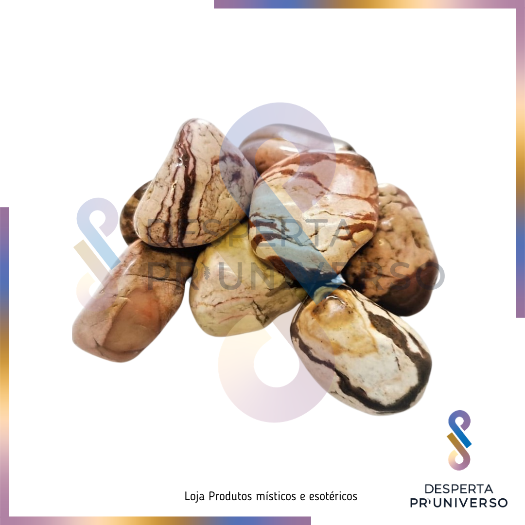 Jaspe Paisagem (2–3 cm) — Aterramento | Estabilidade | Clareza de Caminho