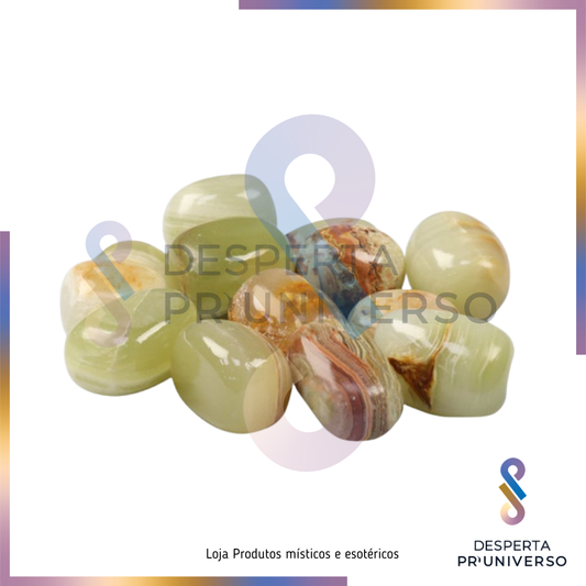 Ónix Verde — Cura emocional | Equilíbrio | Força interior