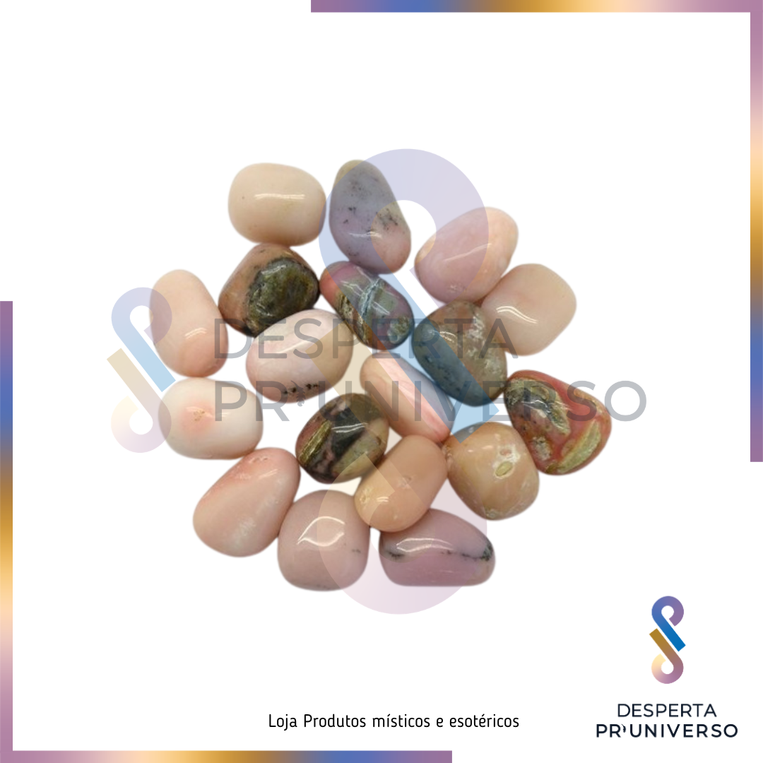 Opala Rosa 2-3CM — Amor-próprio | Cura emocional | Calma