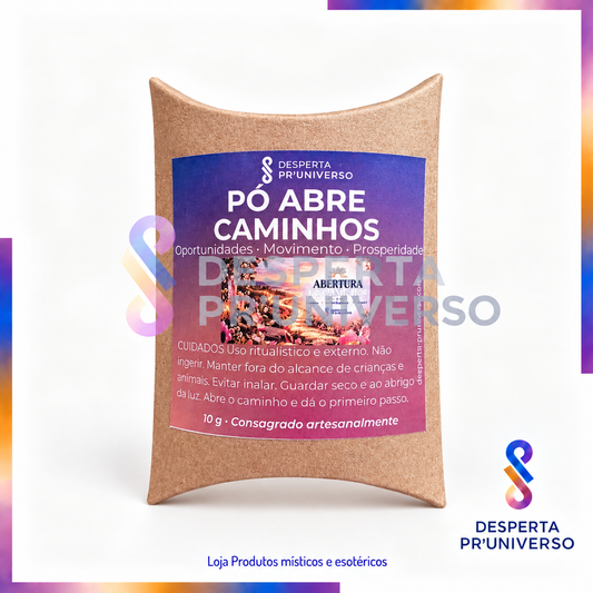 Pó Abre Caminhos | Oportunidades, Movimento e Prosperidade