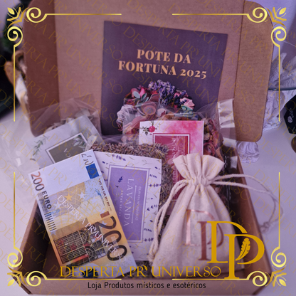 Pote da Fortuna 2025 – Atrai Prosperidade para o Novo Ano