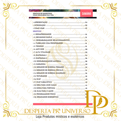 EBook “Gráficos de Radiestesia: Como Equilibrar a Tua Vida”:
