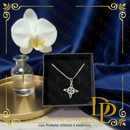 Conjunto Prata 925 – Nó de Bruxa