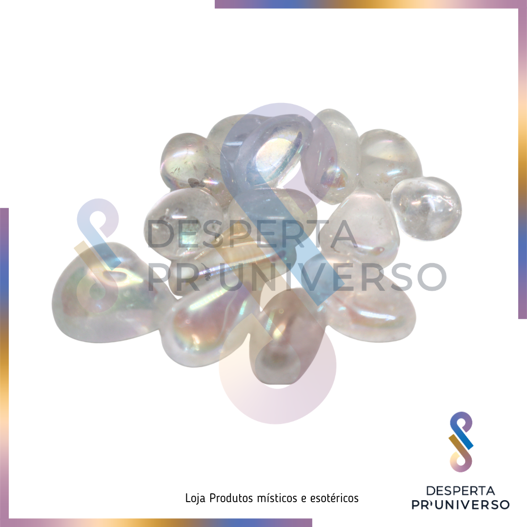 Quartzo Aura (2–3 cm) — Limpeza | Elevação | Proteção energética