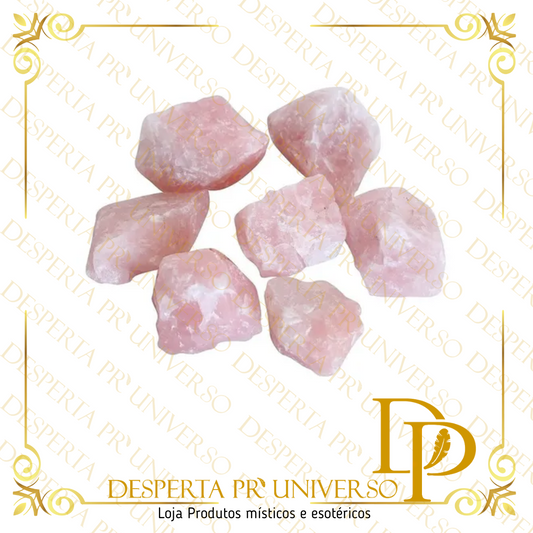 Quartzo Rosa Bruto