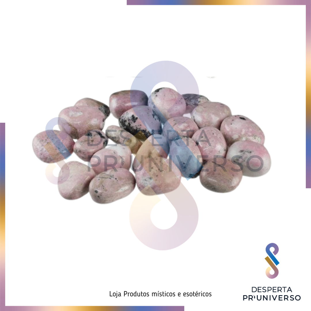 Rodonita do Peru (3- 5CM) — Cura emocional | Amor-próprio | Libertação de mágoas