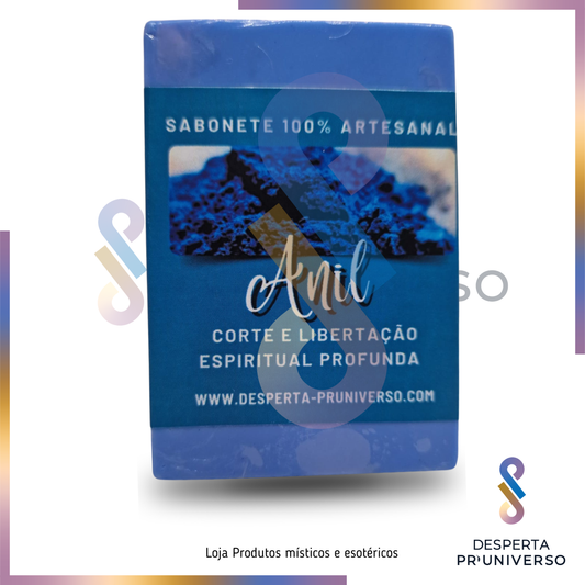 Sabonete Artesanal de Anil